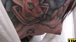 UK Sub Slut Passionate Anal Play with Rough Daddy