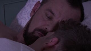 Bearded HUNKS Anal Threesome Action With Younger Stud