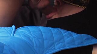 Throbbin' Hardcore Action - Lady Boy Fucks Costume-Clad Gay Man In Role Play Scenario