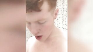 Skinny Twinks Shower Time Fun - Hot Guy Jacks Off In Bathroom & Fucks Himself With Dildo (Masturabte) #Twunk2018