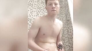 Skinny Twinks Shower Time Fun - Hot Guy Jacks Off In Bathroom & Fucks Himself With Dildo (Masturabte) #Twunk2018