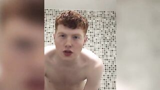 Skinny Twinks Shower Time Fun - Hot Guy Jacks Off In Bathroom & Fucks Himself With Dildo (Masturabte) #Twunk2018