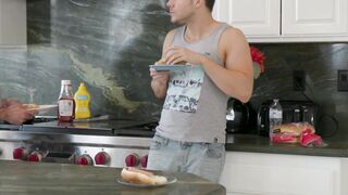 Stepmom's Hot Daughter Teases Step-Bro Into Sexual Adventure