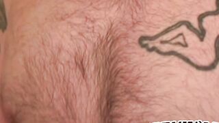 Tatted-Up Hunk Jacks Off For The Camera - Hot Amateur Masturbation