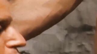 Muscle Hunk's Nips Sucked By Twinks - Hot Threeway Action
