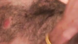 Hairiest MILF Unleashes Explosive Orgasm in Sensual Blowjob
