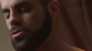Ink-Slinger's Massage Session - Big Dick Riding Small Waist Blonde Babe
