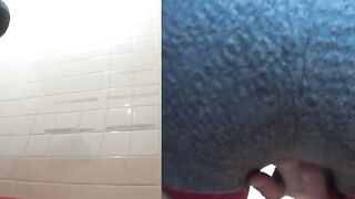 Tokyo Teen's Daring Adventure in Public Toilet - Naughty college girl Masturbates In Urinals