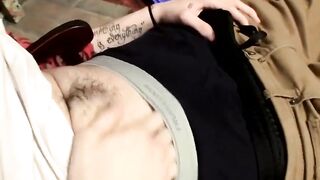 Rocker Guy Jerking Off And Exploding A Huge Load