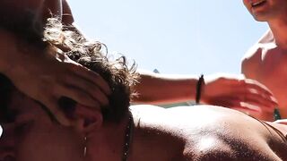 Calvin-Banks's Anal Adventure with Hunks - Colby Charmers & Drake VonDrexler