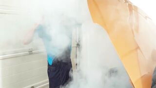 Mechanics Garage Threesome - MILF Pornstar AnnaYada & Redhead Beauty MissOliva Share A Big Dick