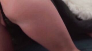 Lovely Lips - Seductive Brunette Babe Sucks Her Lovers Dick Until He Explodes