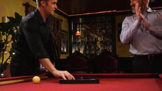 Dirk Caber Fucks Hard On Pool Table With Hunk Conner Patrick