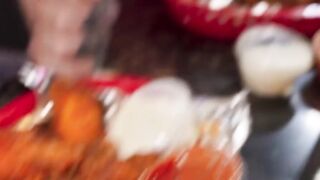 Phoebe Blue's Public Tease - Blowjob & Hand Job With Facial