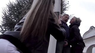 Grandma & Grandpa Teach Sex Ed to Hot Babe Nikki Sweet - Older Man women