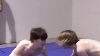 Twink Threesome - Three Hot Guys Sparring And Fucking Hard