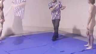 Twink Threesome - Three Hot Guys Sparring And Fucking Hard