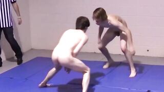 Twink Threesome - Three Hot Guys Sparring And Fucking Hard