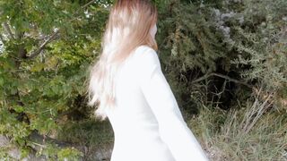 Redheaded Bombshell Gets Hammered on Beach - Red Head Sex On The Sand