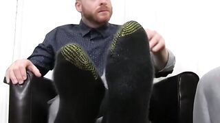 Redheaded Babe's Toe-Sucking Journey to Self Pleasure