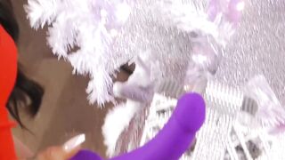 Step-Mother's Gift - StepDaughter Uses Her New Vibrator On Herself