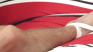 BlindFoldHandJob - barely legal Amateur Hand Job with Facial Finish at Boy Desires