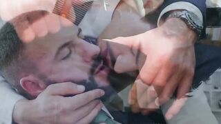 Classy & Dominant Hunk Fucks His Client Bareback in High-End Salon