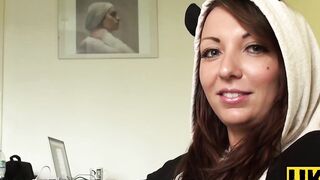 UK Sub Slut Passionate Hardcore Fuck with Daddy Dominance