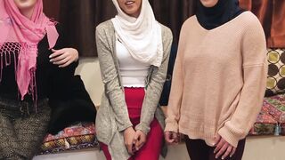 College Babes Share A Huge Dick In An Erotic Threesome
