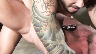 Muscular Hunks Dominated By Sexual Goddess - BDSM Anal Play with Toys