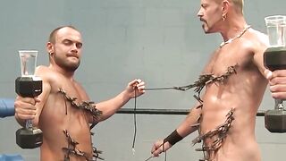 Colin Steel's Intense Training Sessions - Tormented And Pleasured By His Student