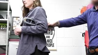 Thieving Milf Gets Her Ass Destroyed By A Horny Security Guard