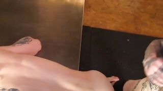 Twink Threesome - Raw Doggy Style Action With Older Men