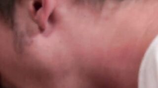 Hairy Bear's Slobbering Blowjob - Huge Dick Worship