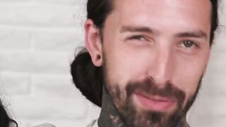 Behind The Scenes Footage of Sexually Charged Interview with Pornstars - Rukasu & Zariah-Aura