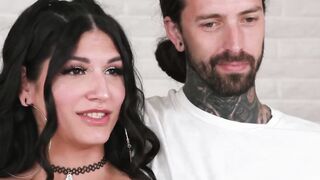 Behind The Scenes Footage of Sexually Charged Interview with Pornstars - Rukasu & Zariah-Aura