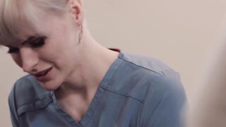 Transgender Nurse Ravages Hunk's Wounded Dick in Exciting Roleplay Scenario