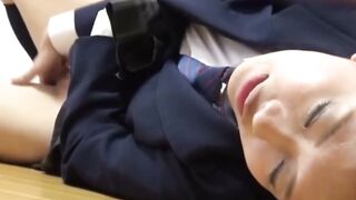 Rough Sex - Pussy-Pounding JAV Bombshell Gets Her Twat Filled With Sperm