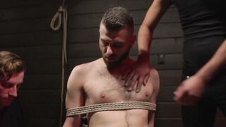 Chance Summerslins Gets Fucked Hard By Two Hunks - Scene 1