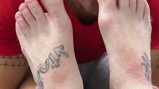 Horny Deviants - Foot Worship Scene with Hot Twinks