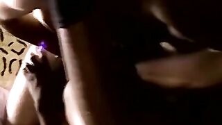 Ebony Huge Dick Threesome - Deepthroat Blowjob Sloppy Wet Mess