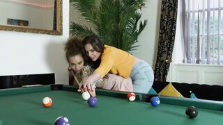 Mom's Hot Stepdaughter Teaches Her New Stepmother How To Use A Giant Vibrator