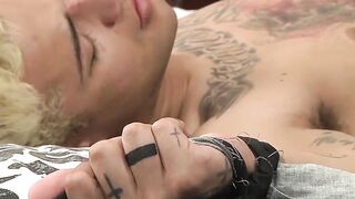 Boy Desires Submission: Twinks Intense Dick Strokin', Anal Play & Facial