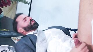 Ink-Showered Huge Loads For Hungry Muscle Stud Dani Roble's Ass