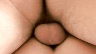Anal Train Express - Threesome of Back Door Babes Ride Hard Dick