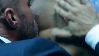 Elevated Anal Encounters - Handsome Stud Fucks His Hot Boss In A Blue Suit