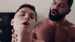 Ink-Stained Hunks - Hard Core Anal Fuck with Facial Finish