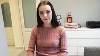 Nerdy Girl's Boyfriend Gets A Surprise Blowjob From Her Step-Dad While She Plays Video Games