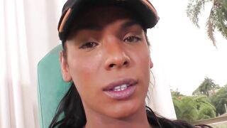 Flexible Fitness Goddess - Transgender Sluts Workout Routine