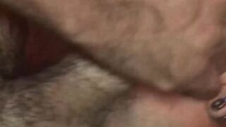 Daddies Raw Rough Sex - Bareback Threesome with Older Man & barely legal Stud